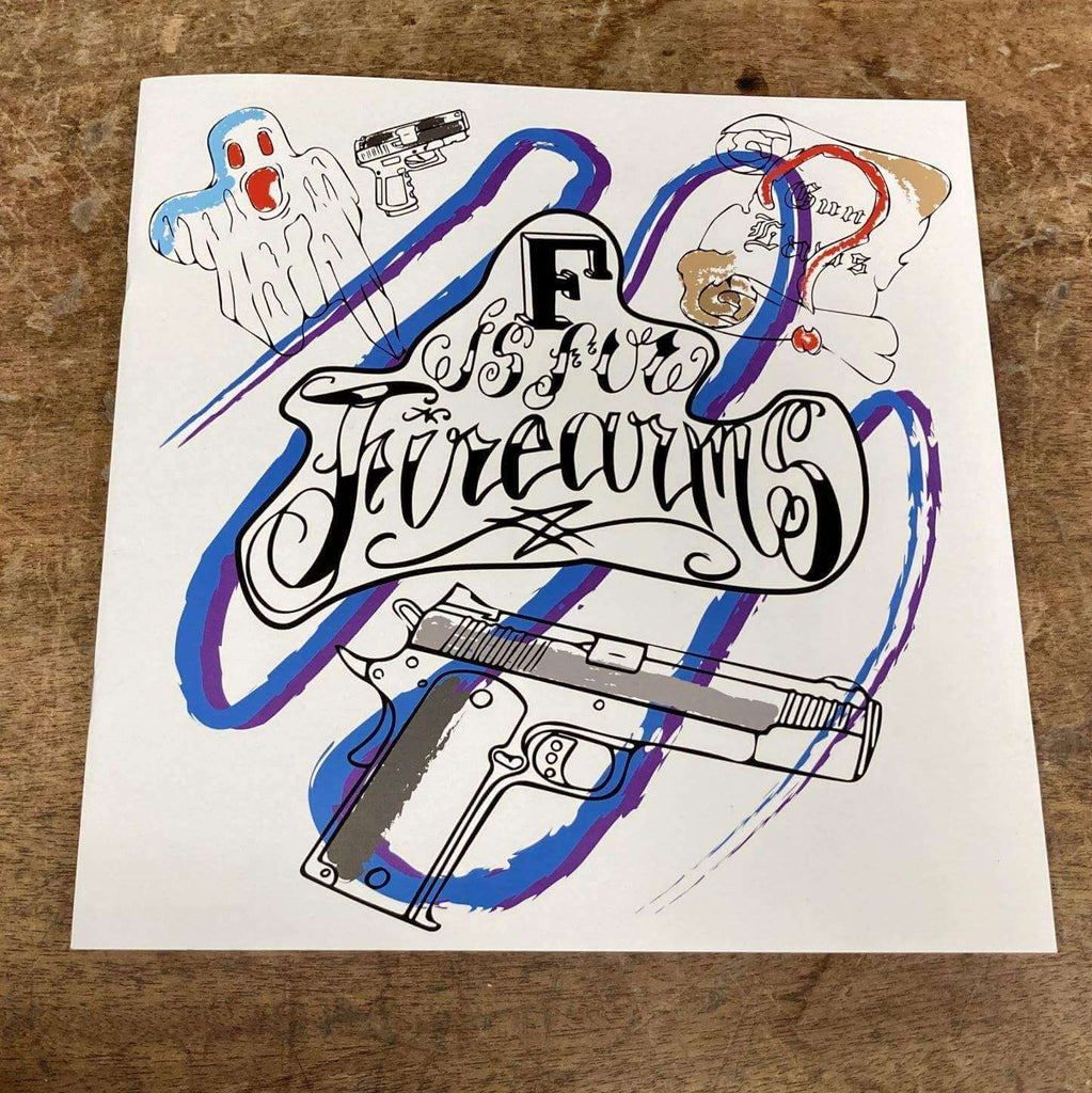 F is for Firearms - Coloring Book 1 - FUPubs